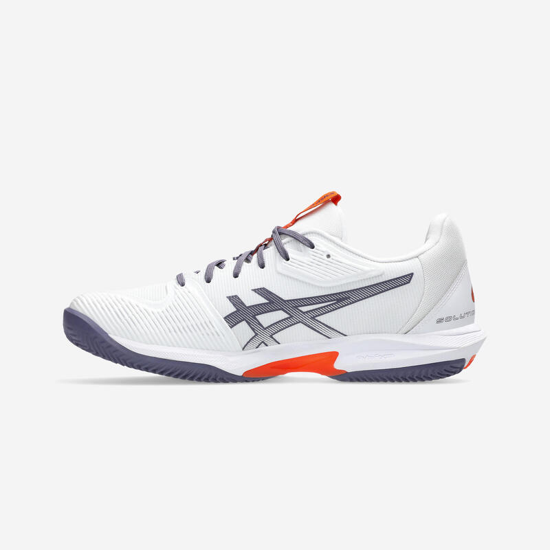 Încălțăminte de tenis pe zgură Asics Gel Solution Speed FF 3 Alb Bărbați