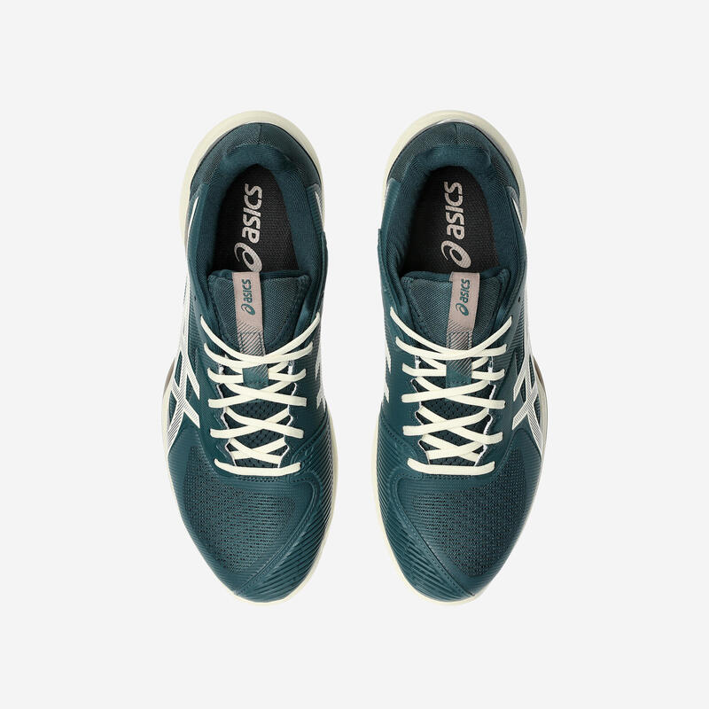 Chaussure de tennis homme Terre Battue - Asics Gel Solution Speed FF 3 vert