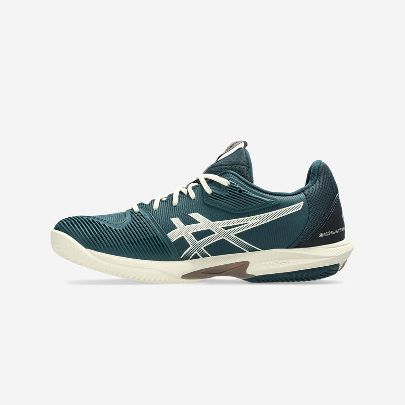 Chaussure de tennis homme Terre Battue - Asics Gel Solution Speed FF 3 vert