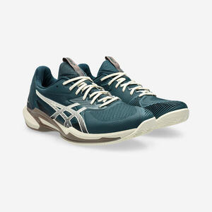 Zapatillas de tenis hombre Tierra batida - Asics Gel Solution Speed FF 3 verde