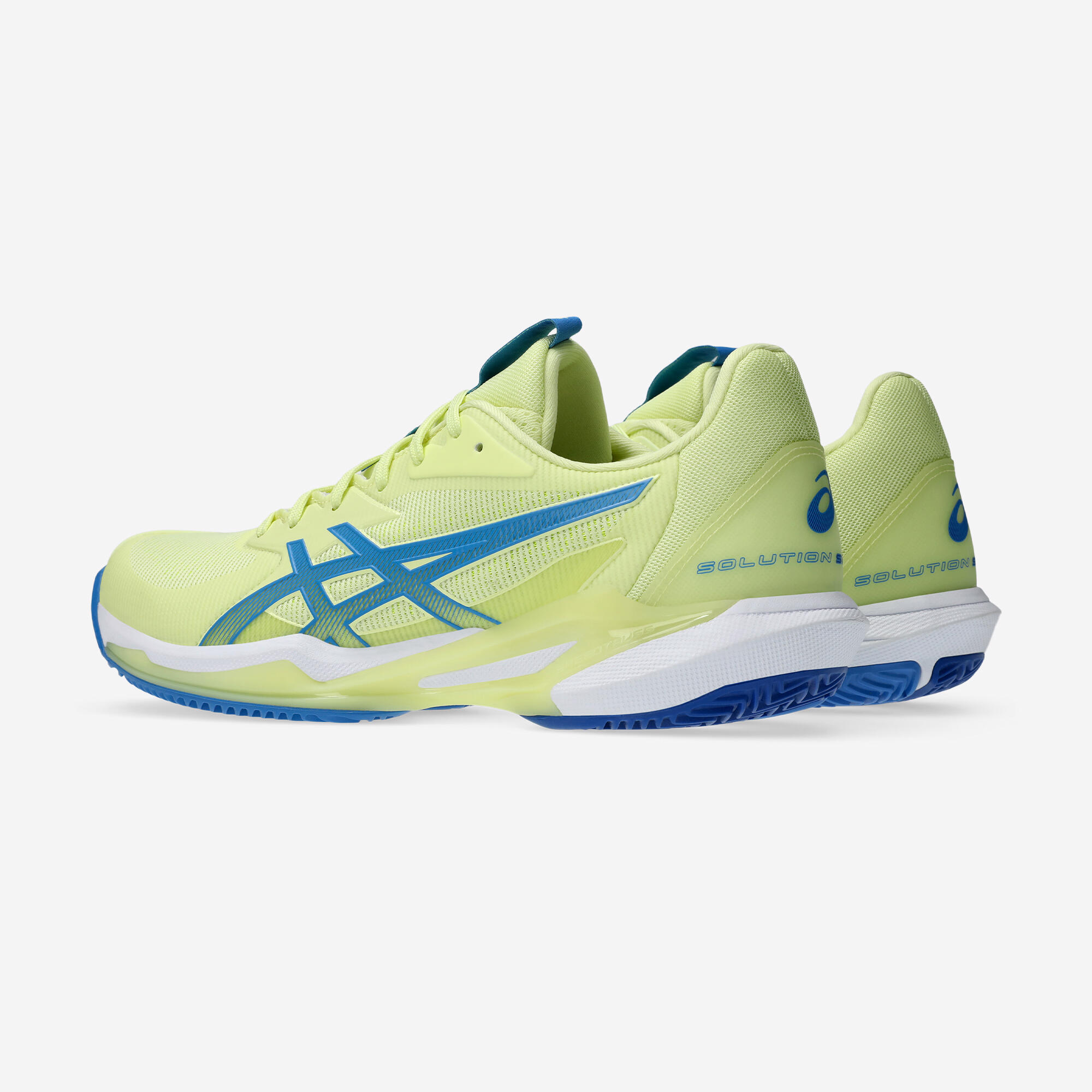 Gravel tennisschoenen voor dames GEL Solution Speed FF 3 geel 7/7