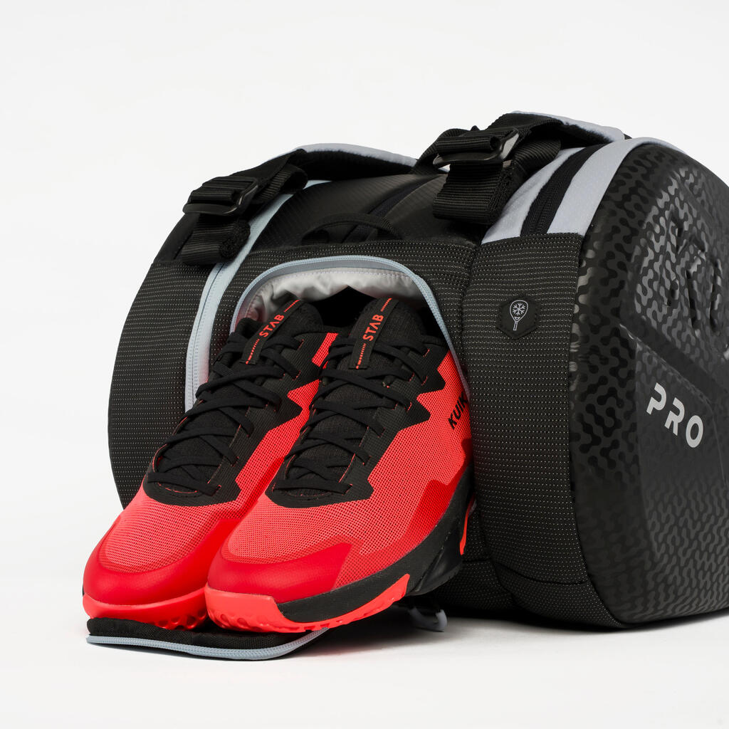Siva izotermalna torba za padel PRO 46–54 l