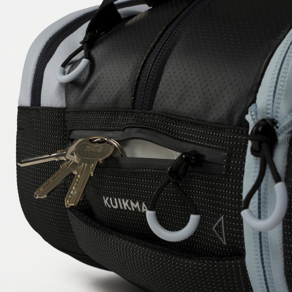 Siva izotermalna torba za padel PRO 46–54 l
