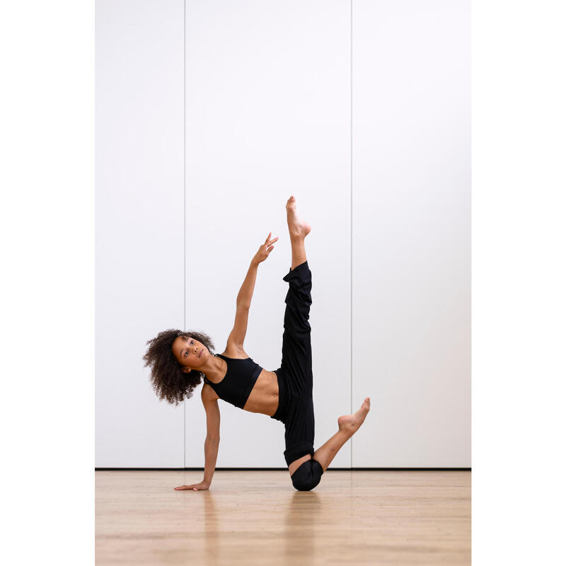 Joelheiras de Dança em Gel Preto