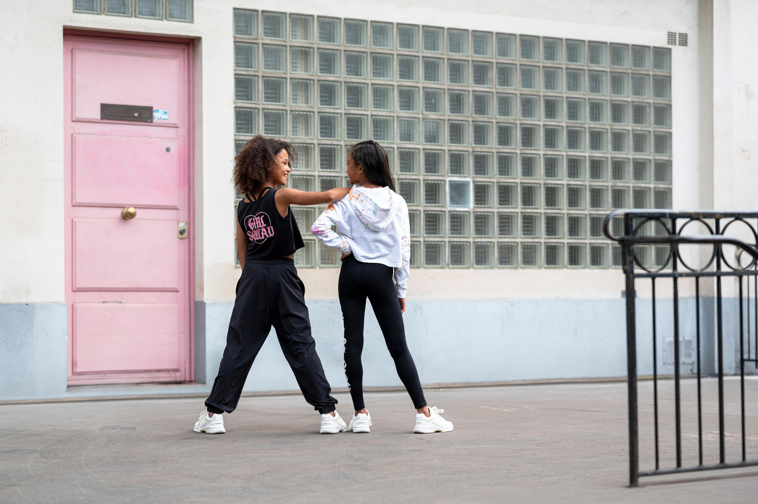 Aislor Enfant Fille Haut Danse Jazz Paillette Brillant