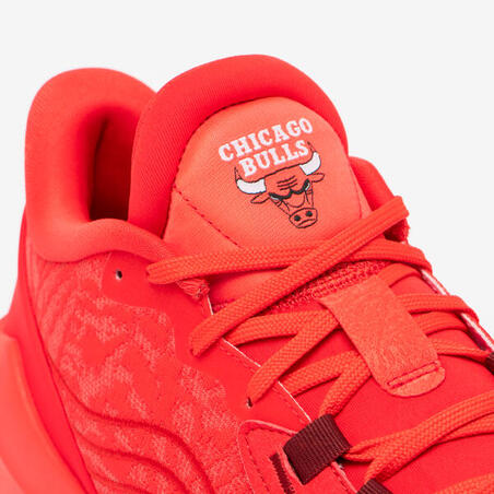 Кросівки баскетбольні Fast 900 чоловічі/жіночі низькі NBA Chicago Bulls червоні