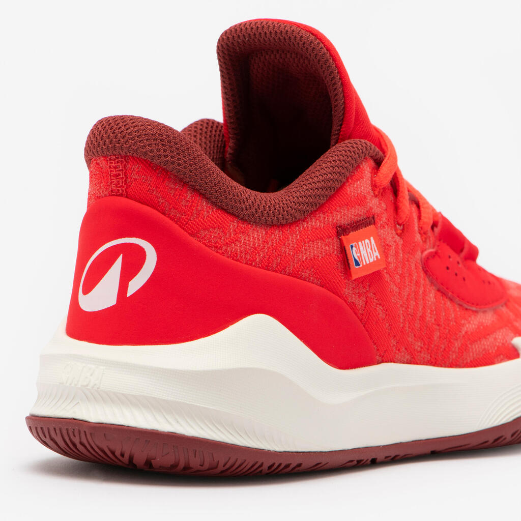 Chaussures de basketball NBA Bulls enfant - FAST 900 LOW-1 Rouge Blanc