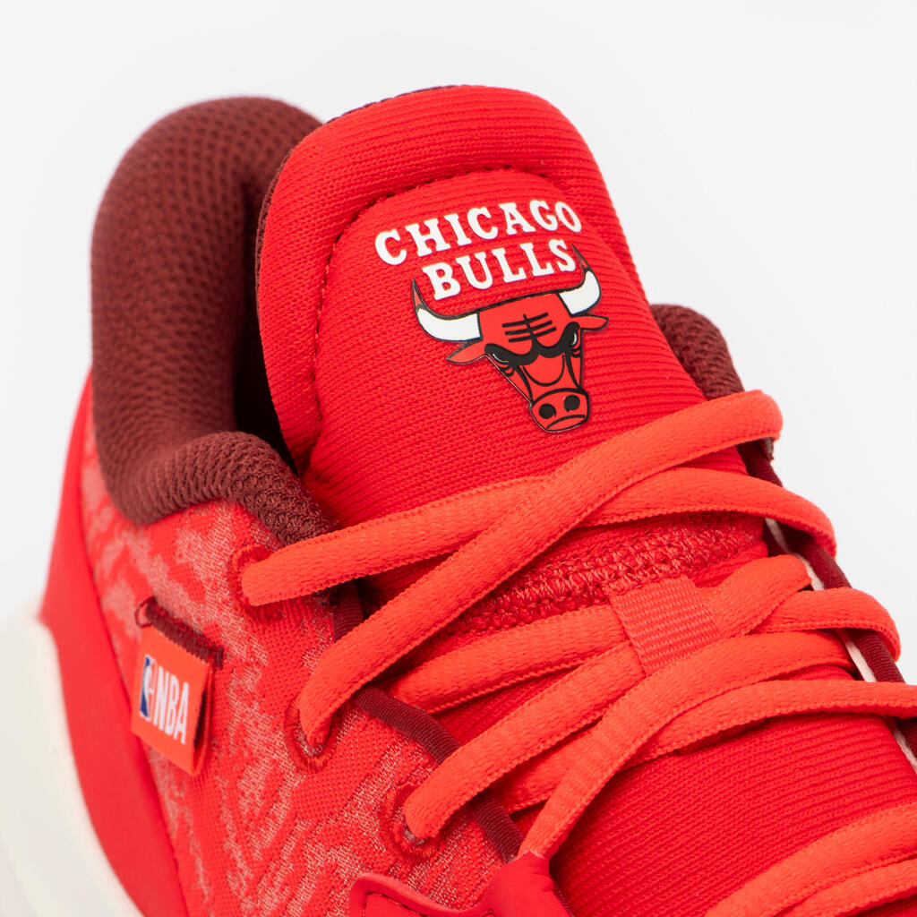 Chaussures de basketball NBA Bulls enfant - FAST 900 LOW-1 Rouge Blanc