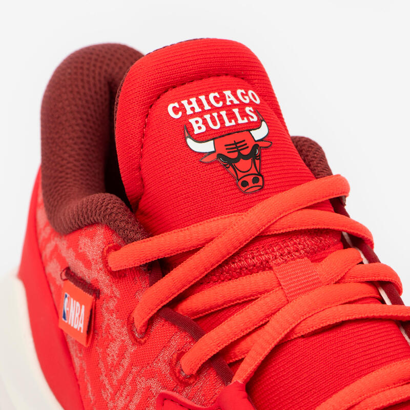 Chaussures de basketball NBA Bulls enfant - FAST 900 LOW-1 Rouge Blanc