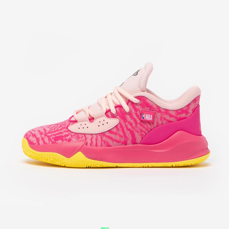 Ghete de baschet NBA Heat - FAST 900 LOW-1 Roz Copii