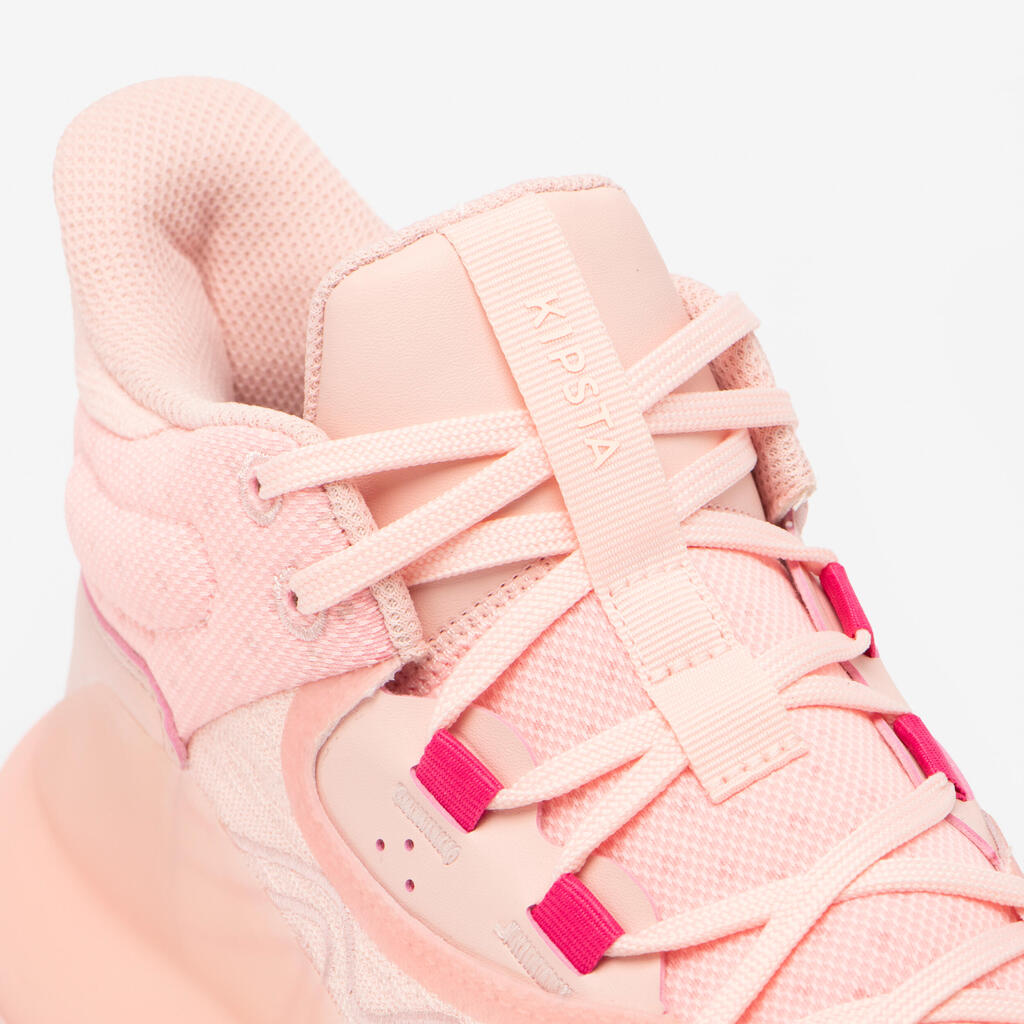 Roze muške / ženske patike za košarku SE 500 HIGH