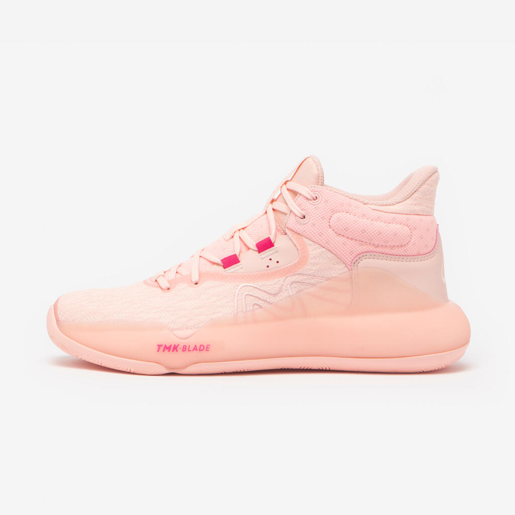Roze muške / ženske patike za košarku SE 500 HIGH