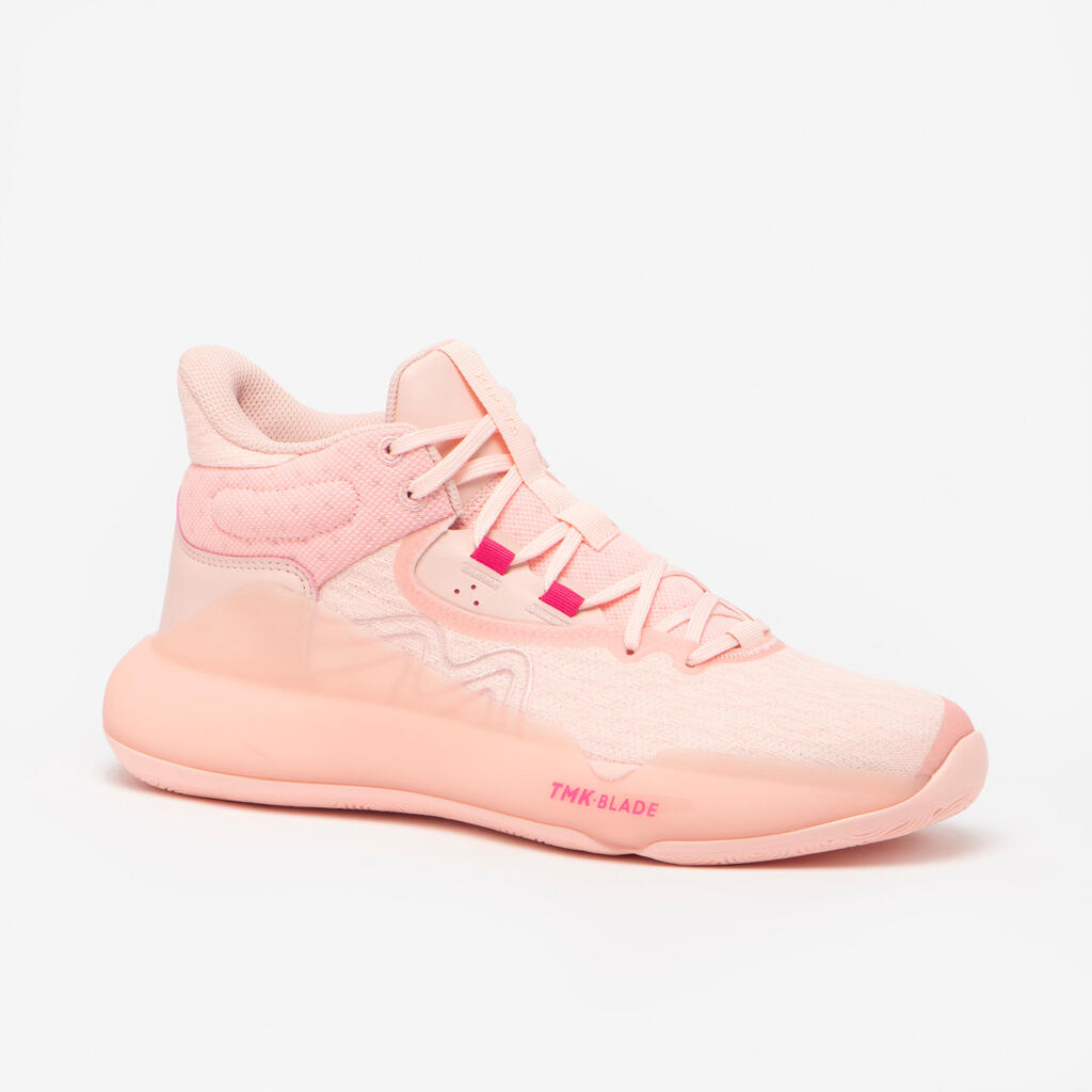 CHAUSSURES DE BASKETBALL - HOMME/FEMME -  SE 500 HIGH ROSE