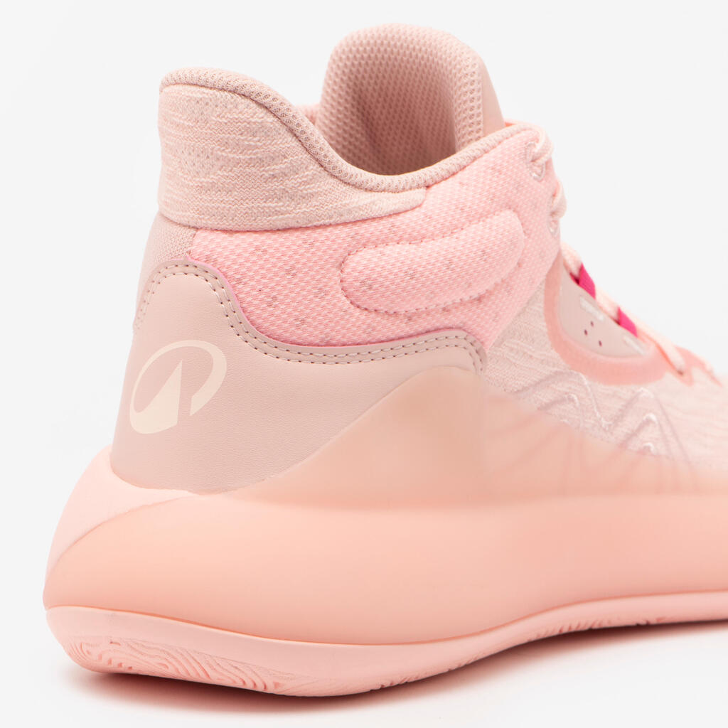 CHAUSSURES DE BASKETBALL - HOMME/FEMME -  SE 500 HIGH ROSE