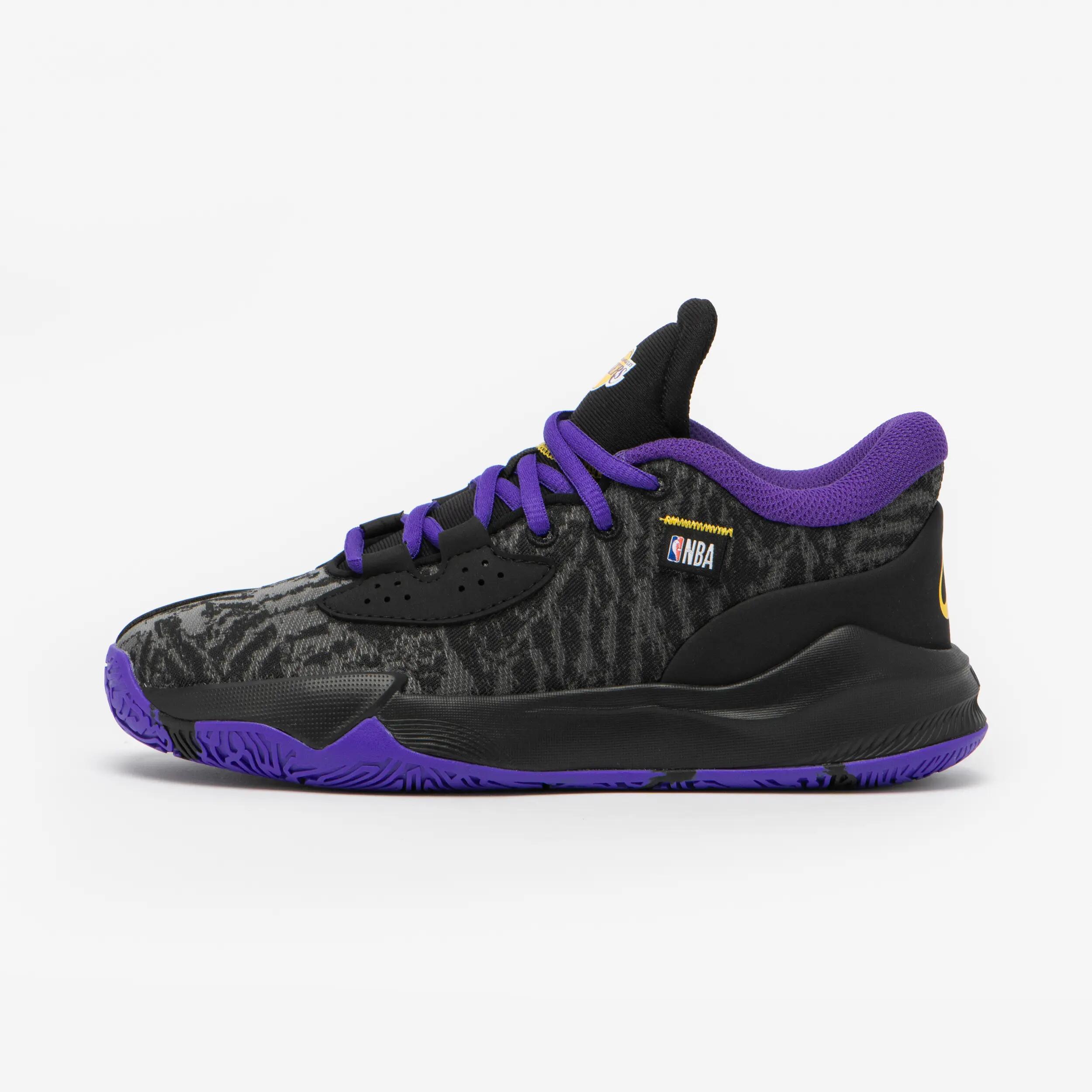 Scarpe basket bambino FAST 900 LOW NBA Lakers nere 12/24