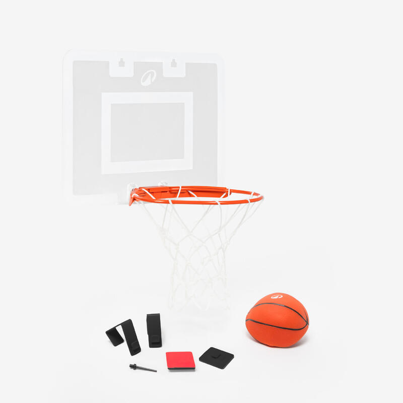 Minipanier de basketball SK500 avec ballon et aiguille de gonflage TARMAK Decathlon