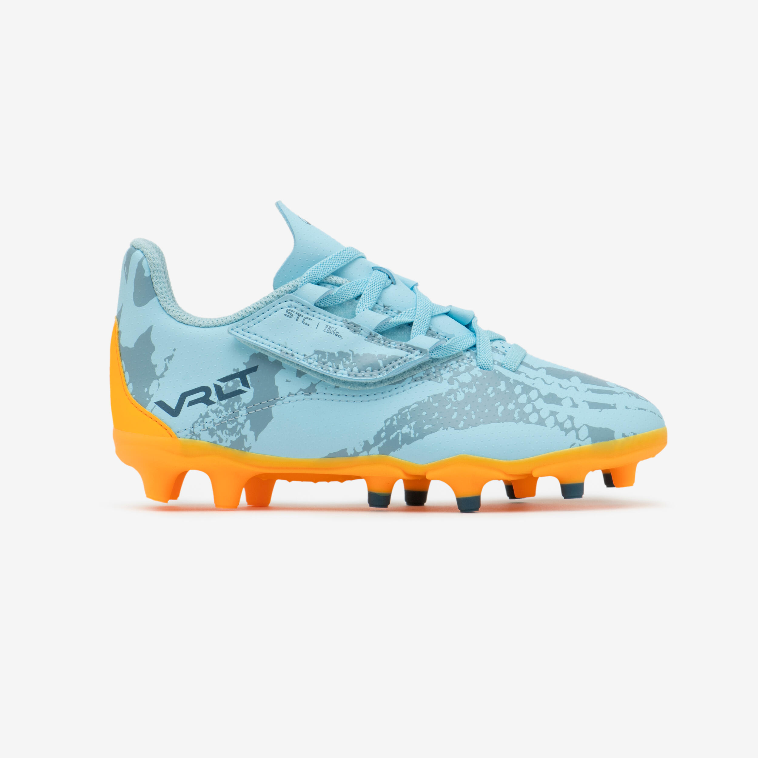 CHAUSSURES DE FOOTBALL ENFANT A SCRATCH VIRALTO I EASY FG SNAKE KIPSTA