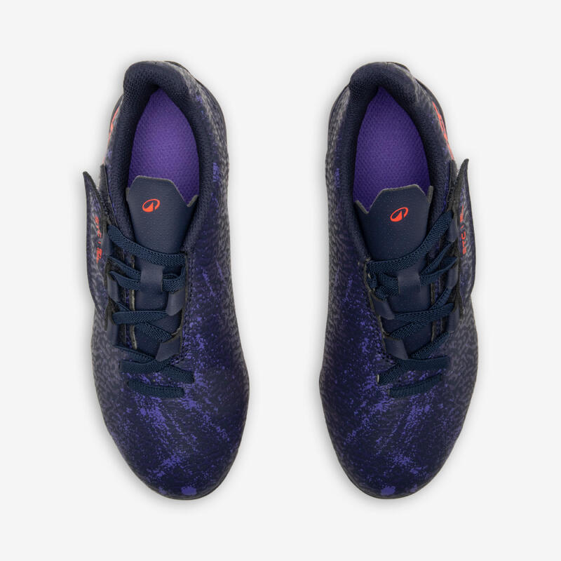 Chaussures de football enfant a scratch viralto i easy mg/ag Bleu Foncé