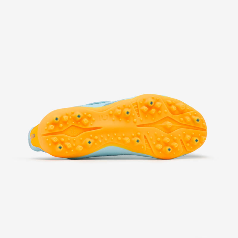 Chaussures de football enfant a scratch viralto i easy mg/ag Bleue