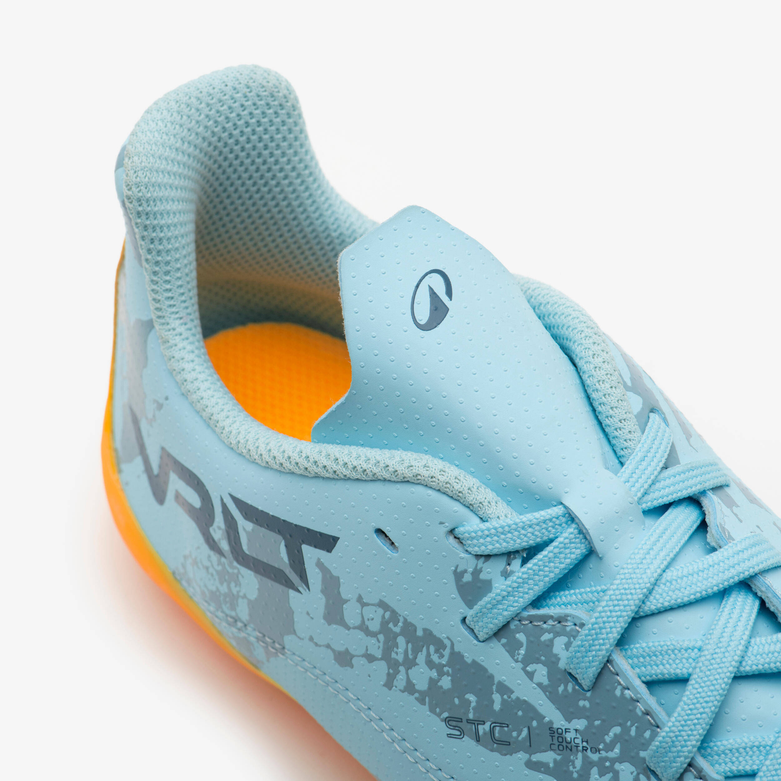 Kids' Lace-Up Football Boots Viralto I MG/AG - Light Blue -  5