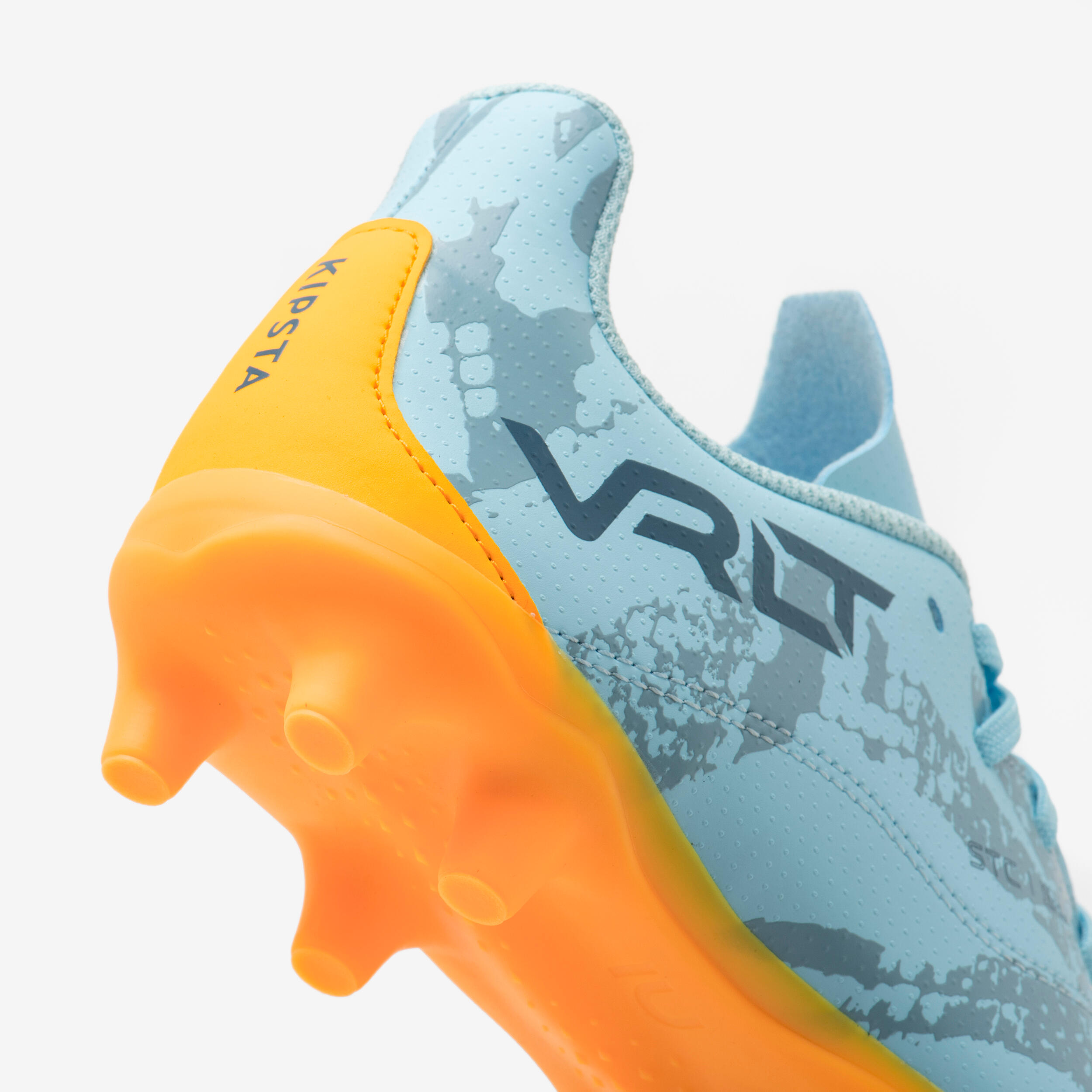 Kids' Lace-Up Football Boots Viralto I FG - Snake