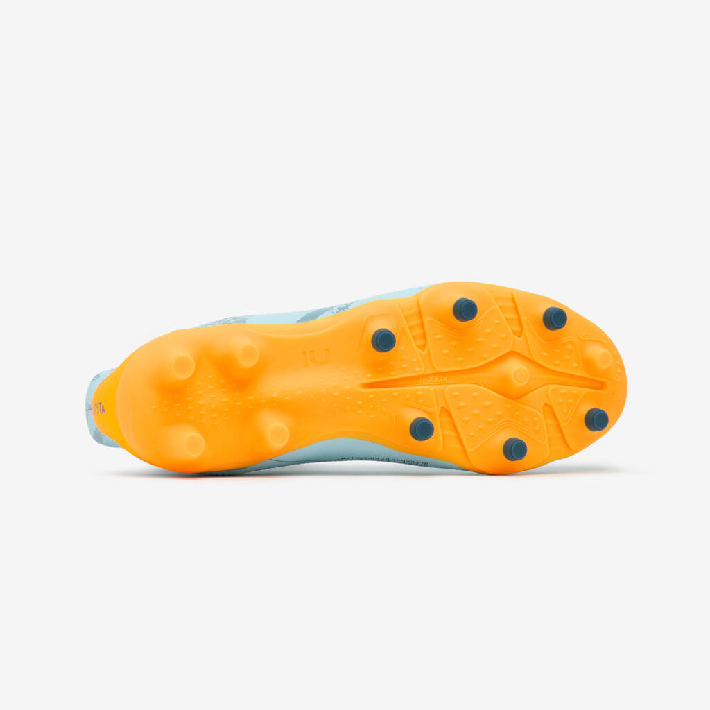 CHAUSSURES DE FOOTBALL ENFANT A LACETS VIRALTO I FG RHINO