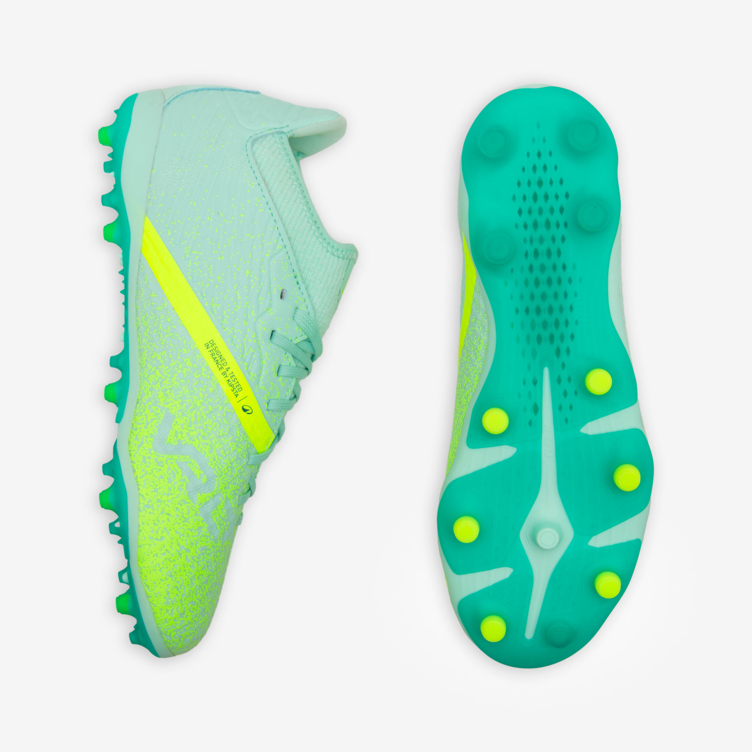 Kids' Lace-Up Soccer Cleats – Viralto III FG - KIPSTA