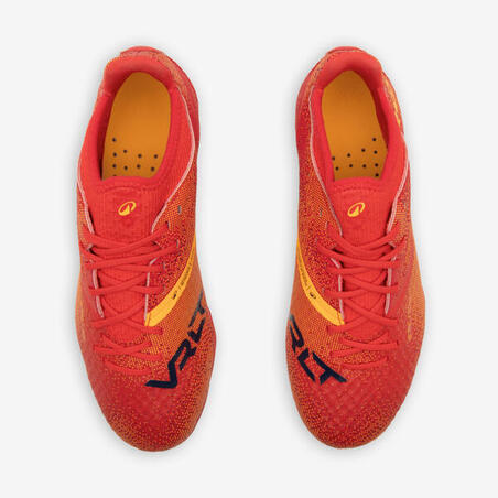 Футбольні бутси дитячі Viralto III MG/AG на шнурівках помаранчеві