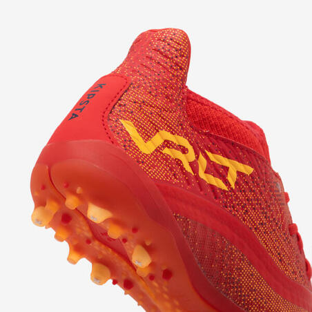 Футбольні бутси дитячі Viralto III MG/AG на шнурівках помаранчеві
