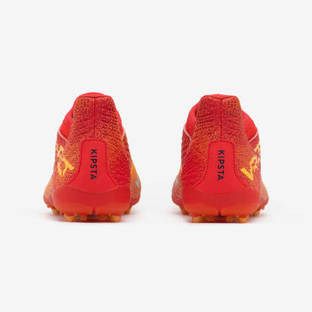 Футбольні бутси дитячі Viralto III MG/AG на шнурівках помаранчеві