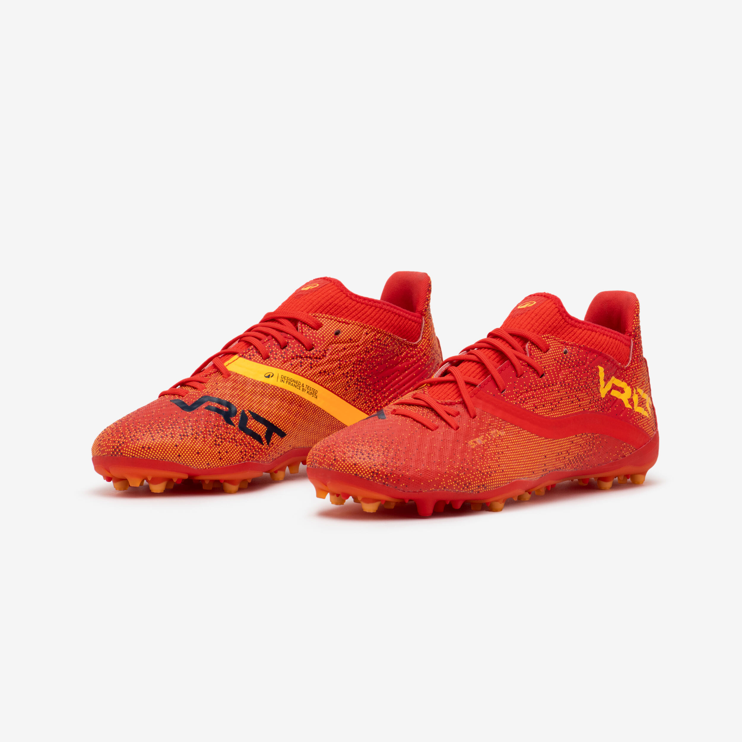 KIPSTA Detské futbalové kopačky Viralto III MG/AG šnurovacie, ice flame 37 · záber 3