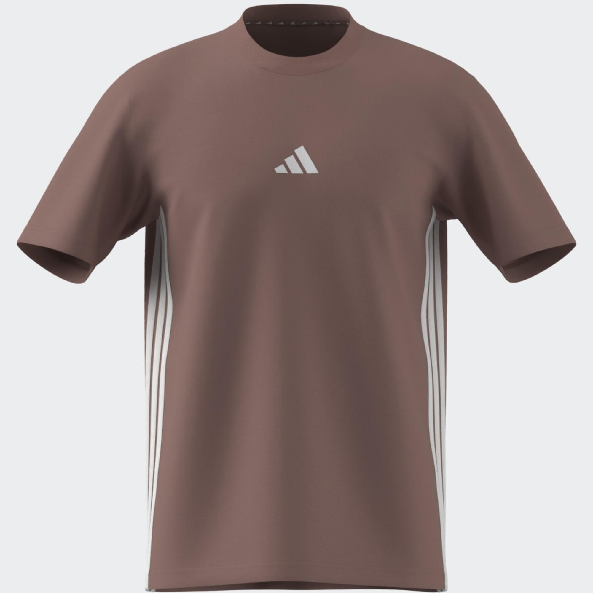 T-shirt ADIDAS uomo palestra regular fit cotone rosa 14/14