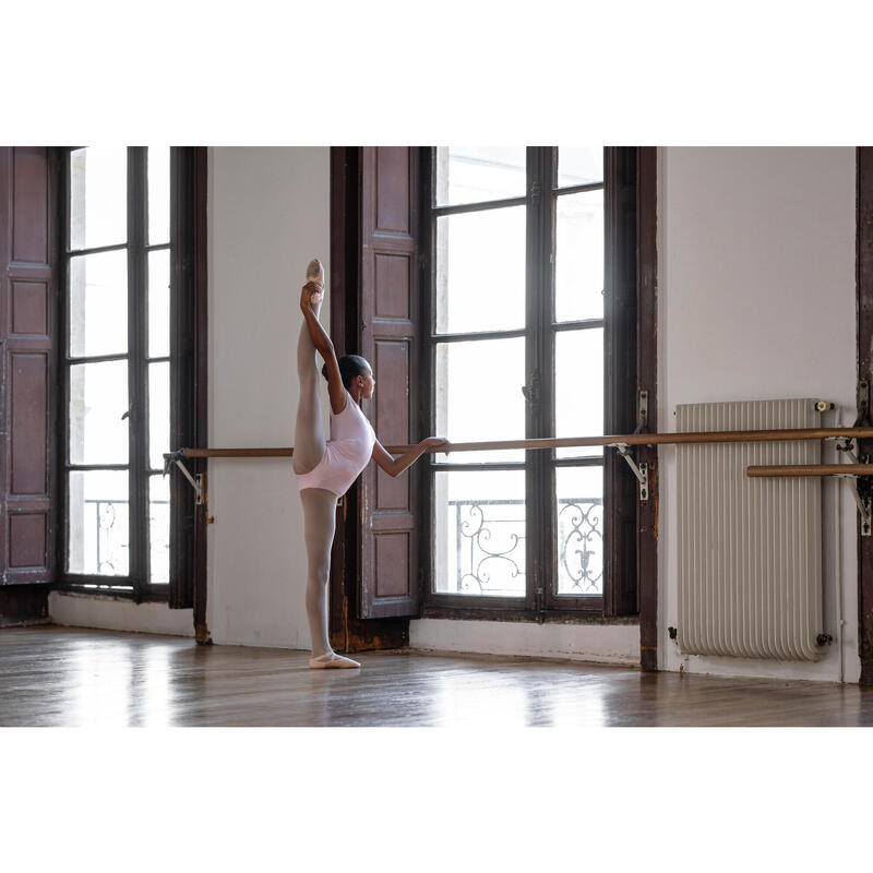 Justaucorps danse manches courtes - rose