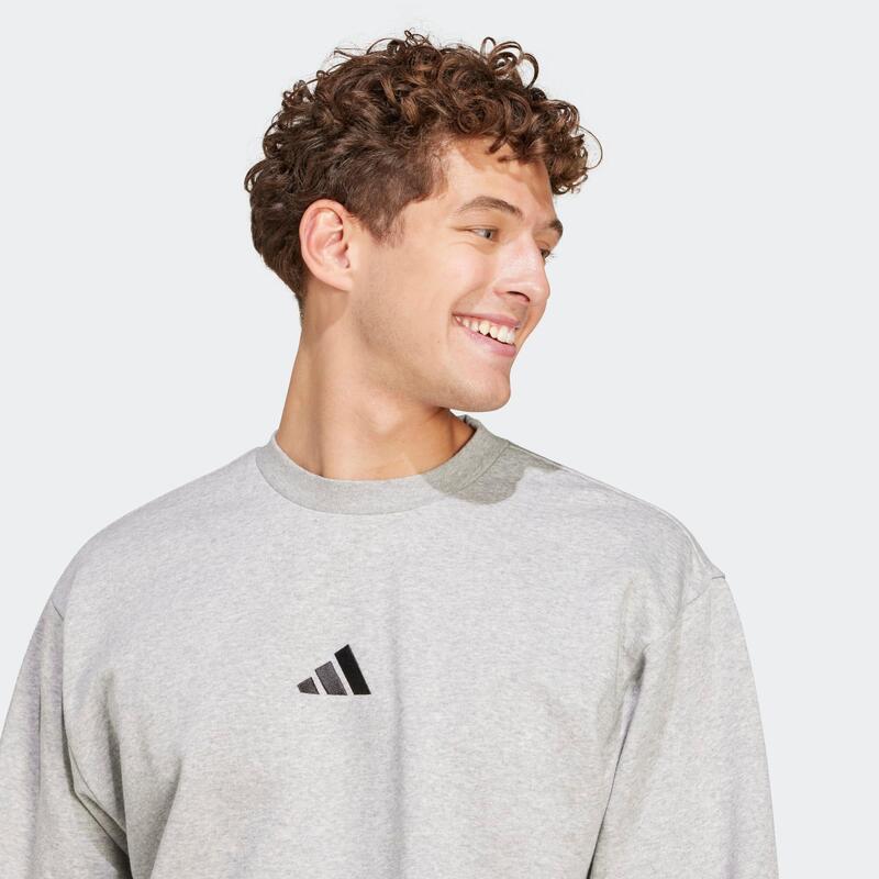 Sweat en coton - homme - gris