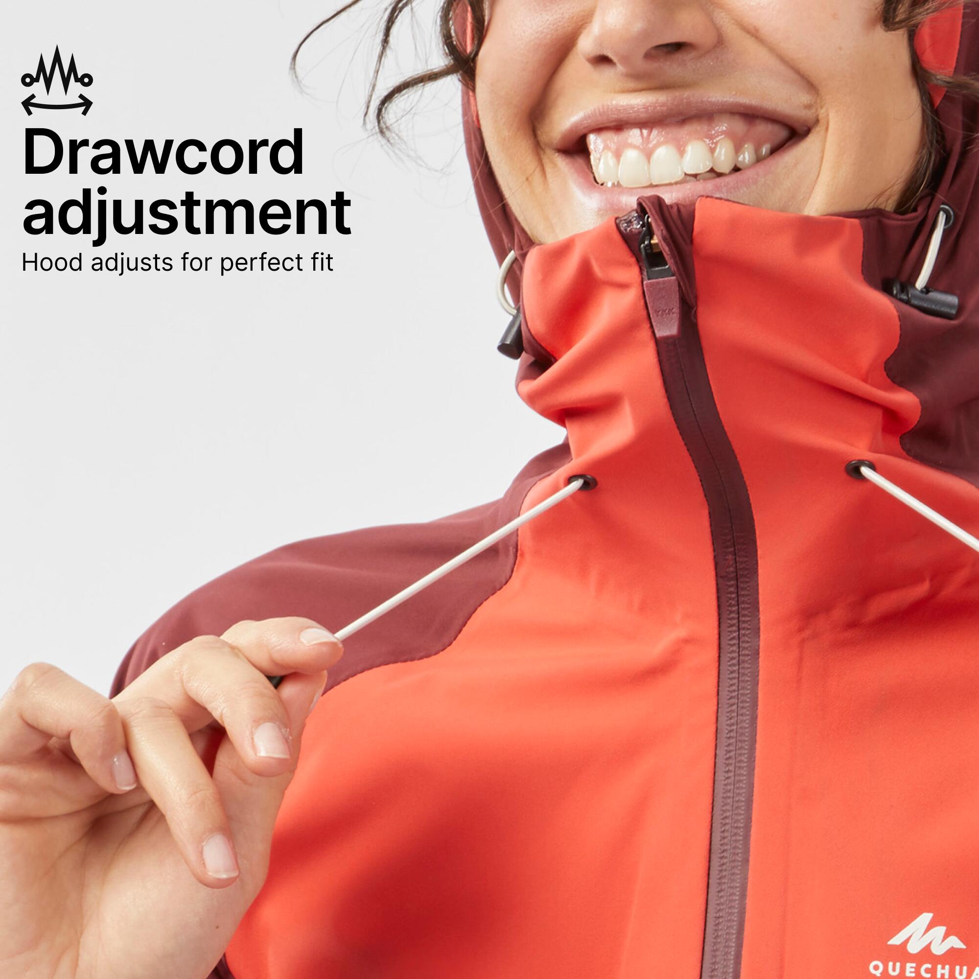Women Waterproof Hiking Jacket - MH500