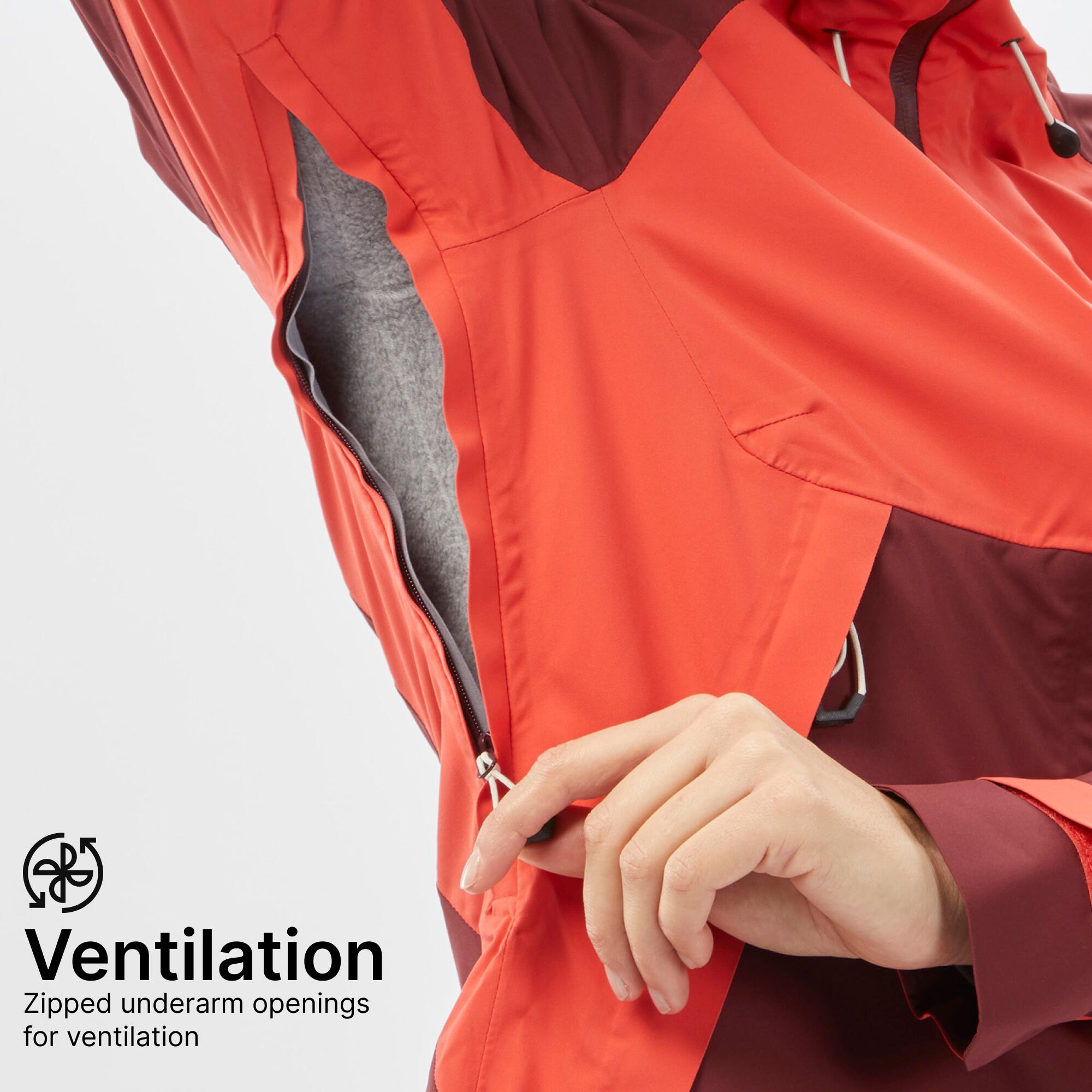 Women Waterproof Hiking Jacket - MH500