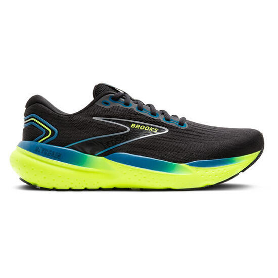 Seconde vie - Chaussure de running Route Homme, BROOKS GLYCERIN 21Noir Bleu
