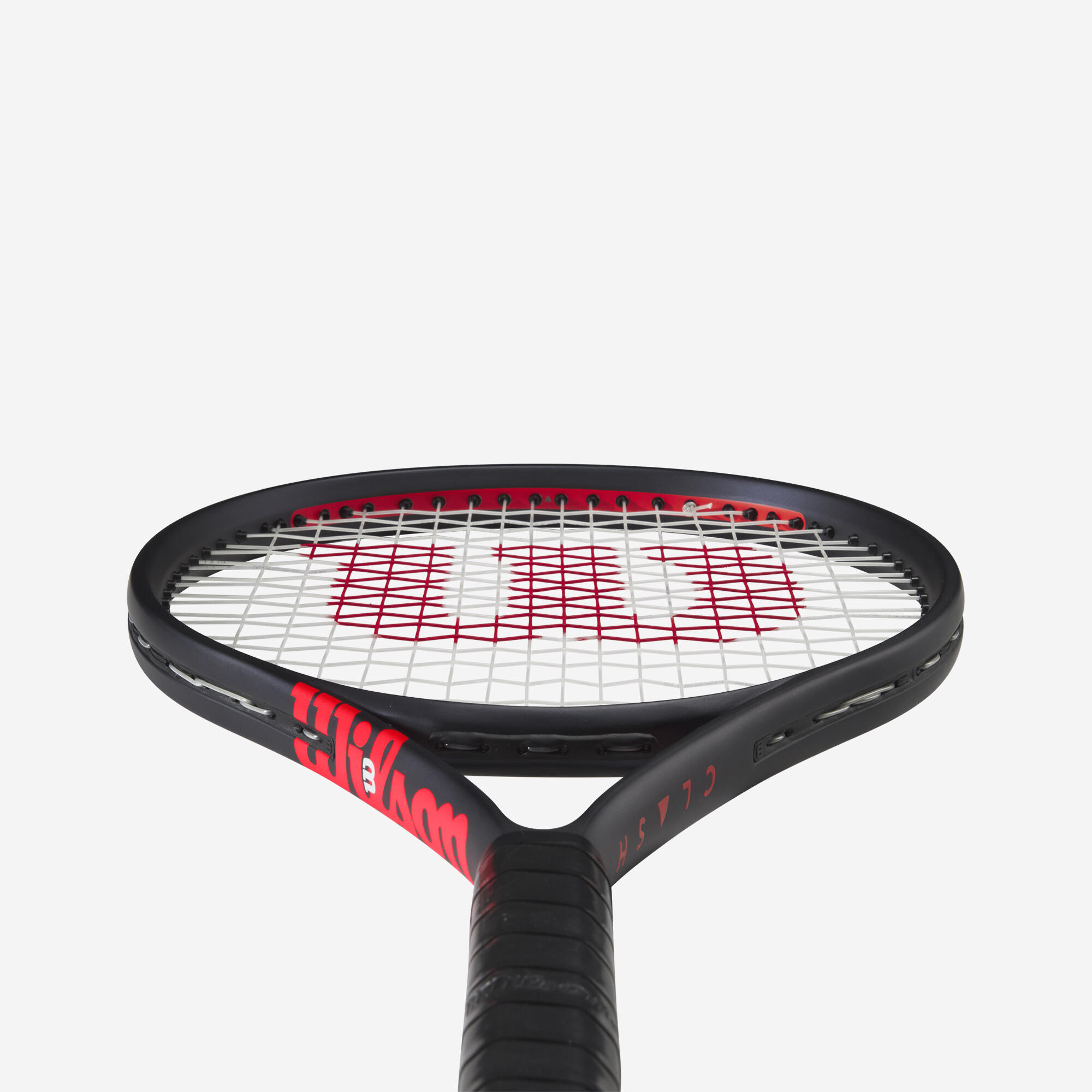 Raqueta de tennis nen, Wilson Clash JR 26 polzades V3 negre taronja 2/6