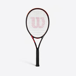 Raquette de tennis adulte Wilson clash team v3 noire orange