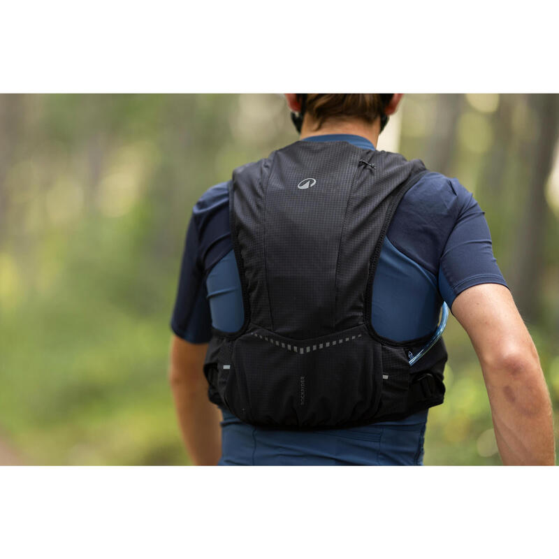 Veste hydratation de vélo 3L / 2L, Noir