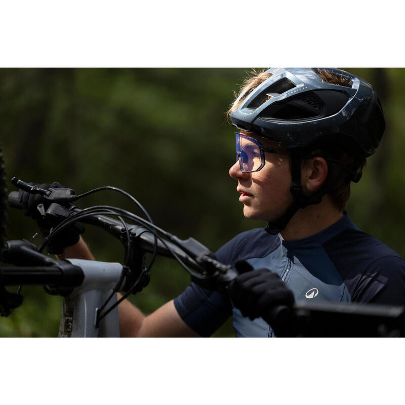 MTB-HELM XC RACE GRIJS/ZWART