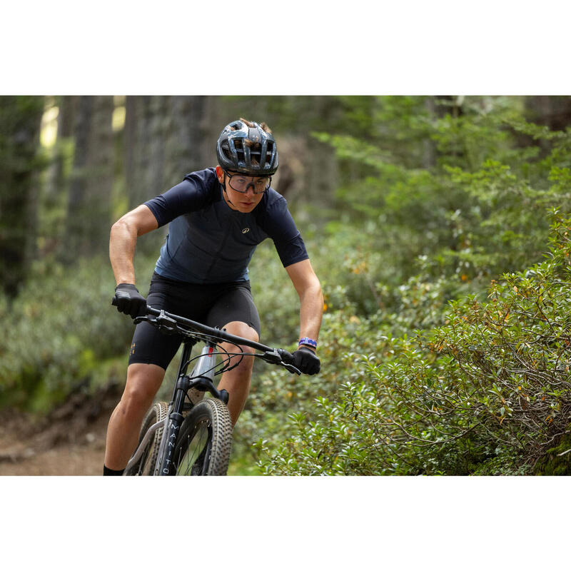 Mănuși respirante ciclism MTB 100 Negru