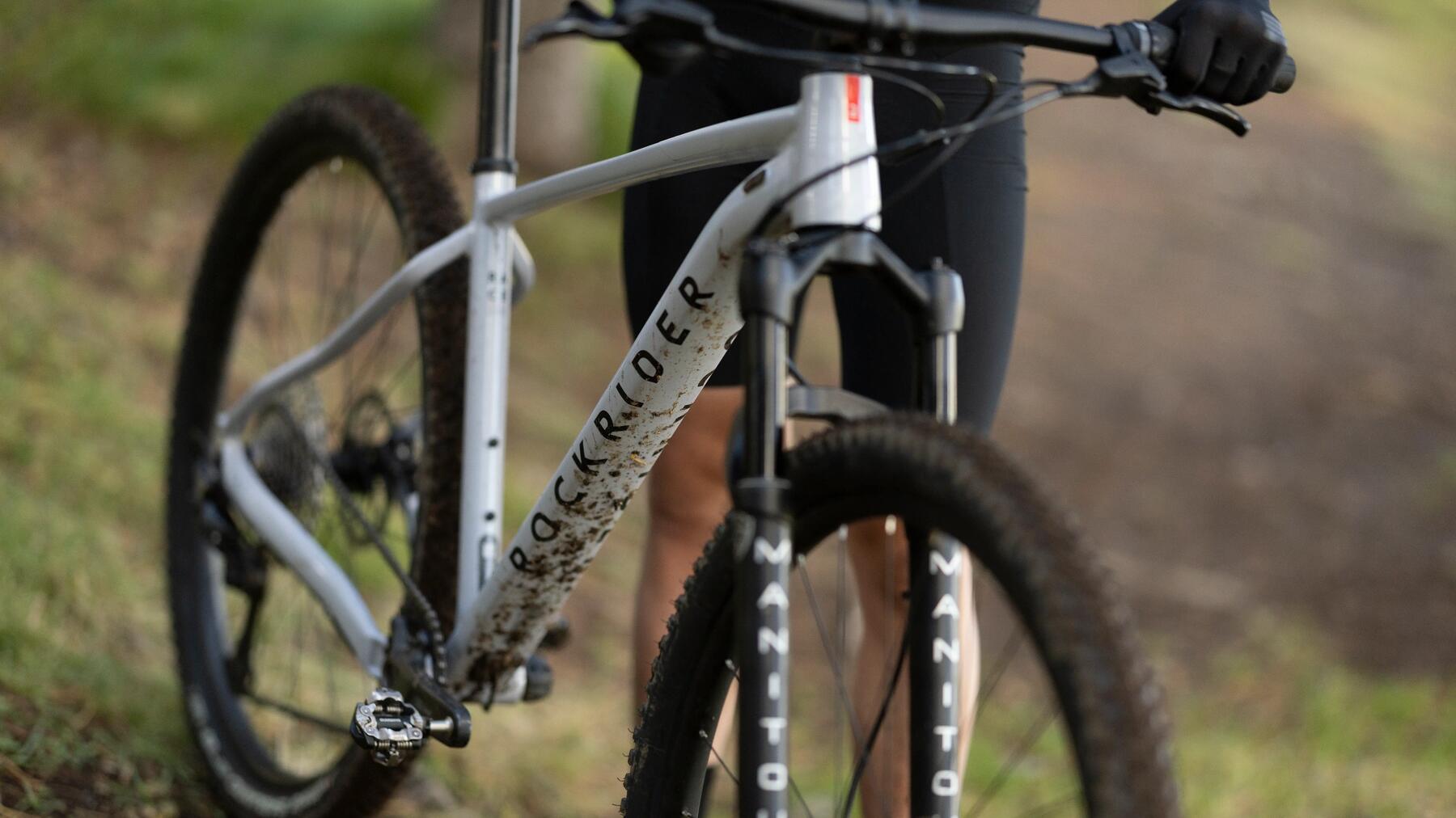 Cómo elegir tu talla de MTB - Mídete - Rockrider DECATHLON