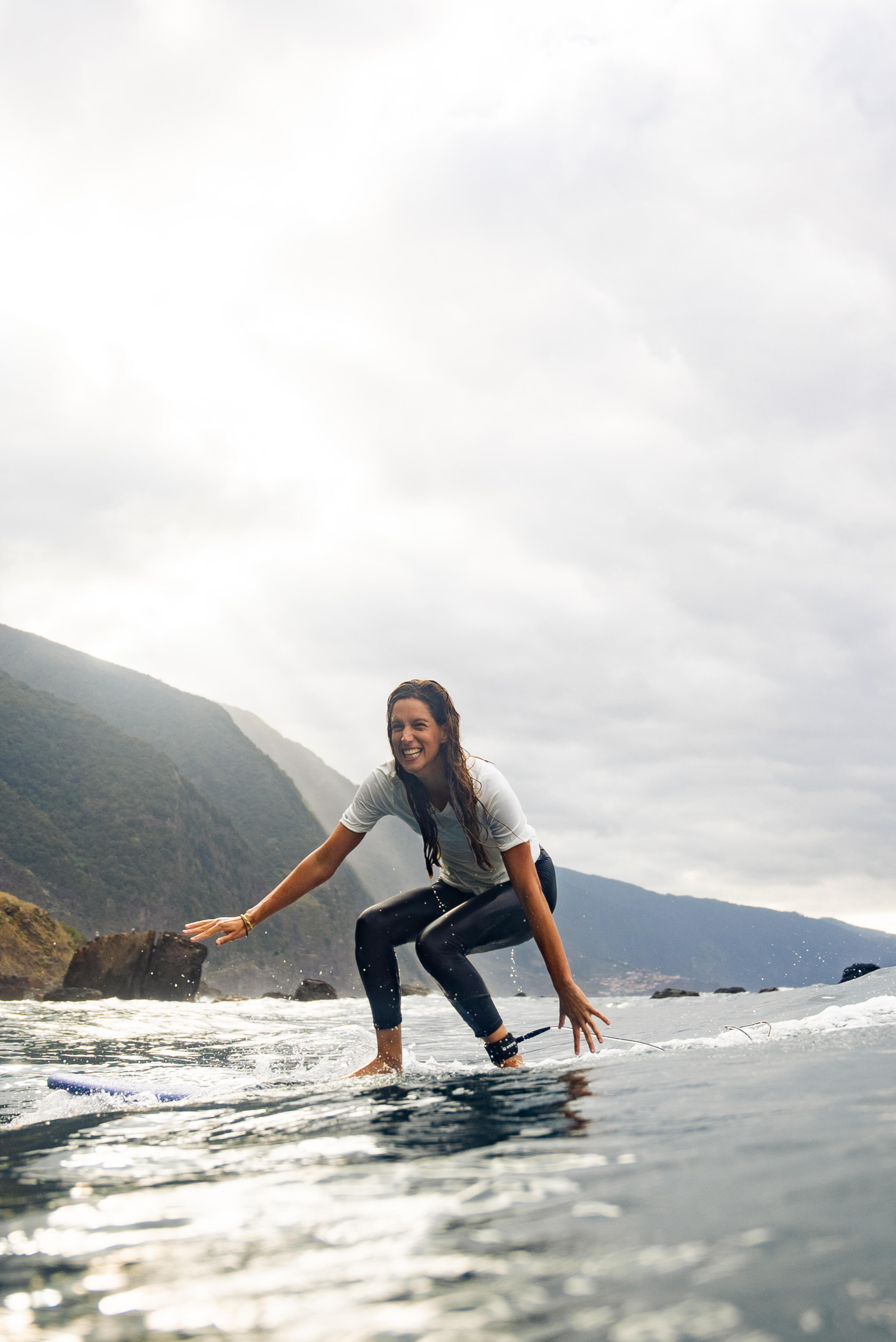 Legging de surf anti-UV femme 7/8