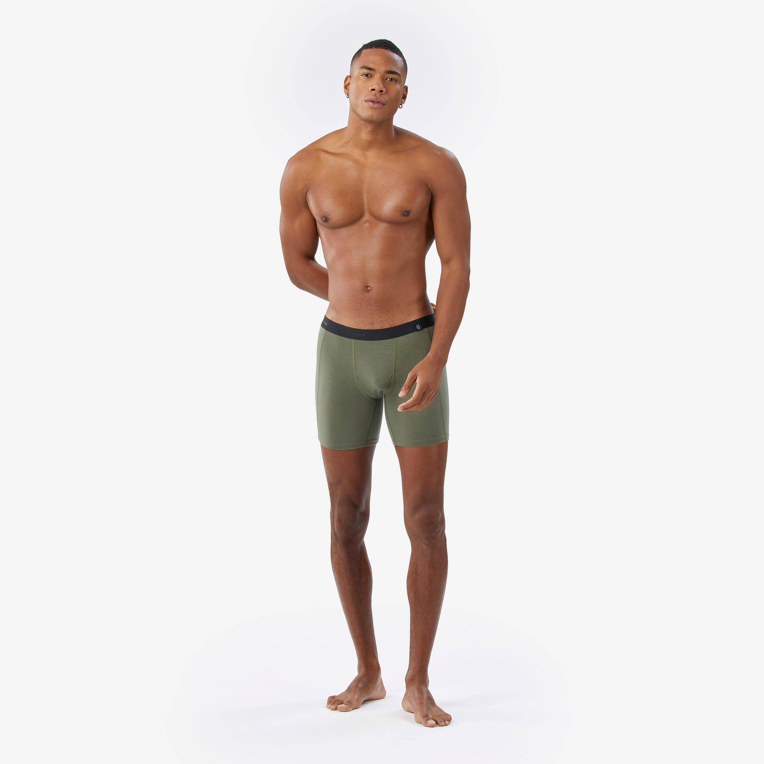 Men's Boxers Mountain Trekking Merino Wool Base Layer MT500 -  2