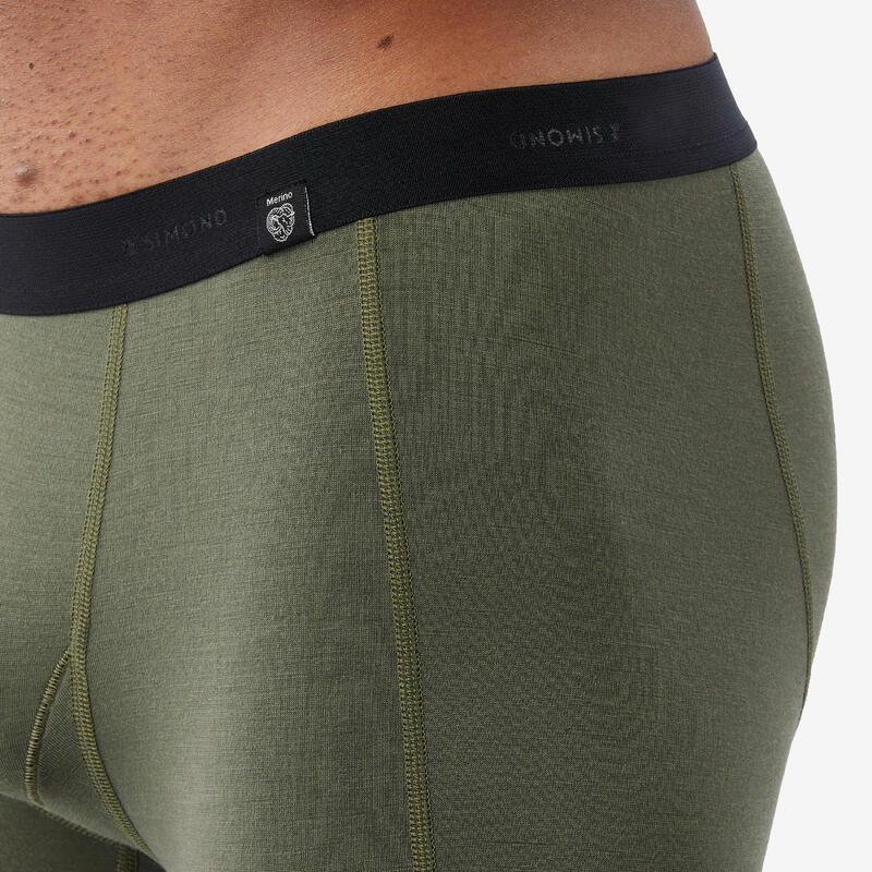 Merino boxershort voor bergtrekking heren MT500