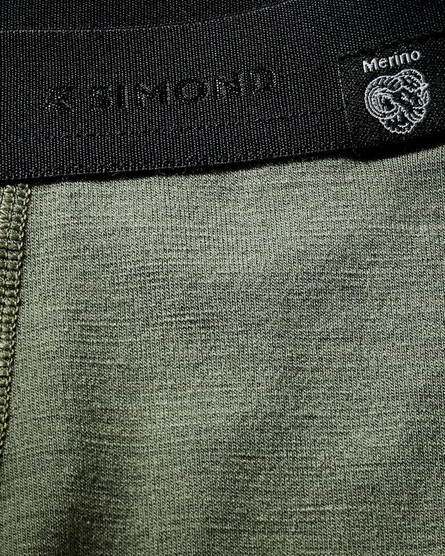 Boxershorts Merinowolle Trek 500 khaki 
