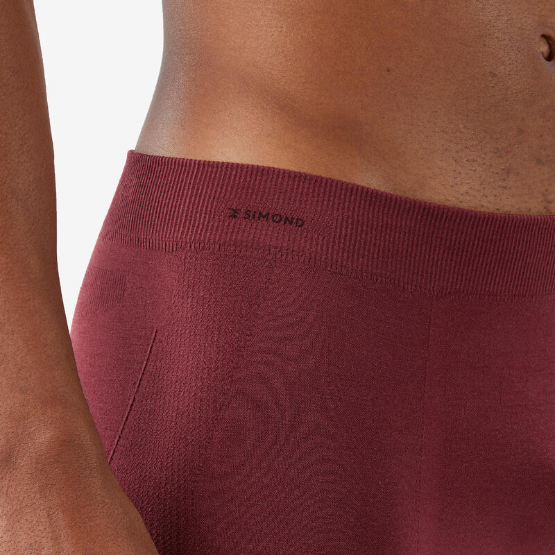 Sous-vêtement boxer en laine mérinos de trek montagne MT900 - HOMME