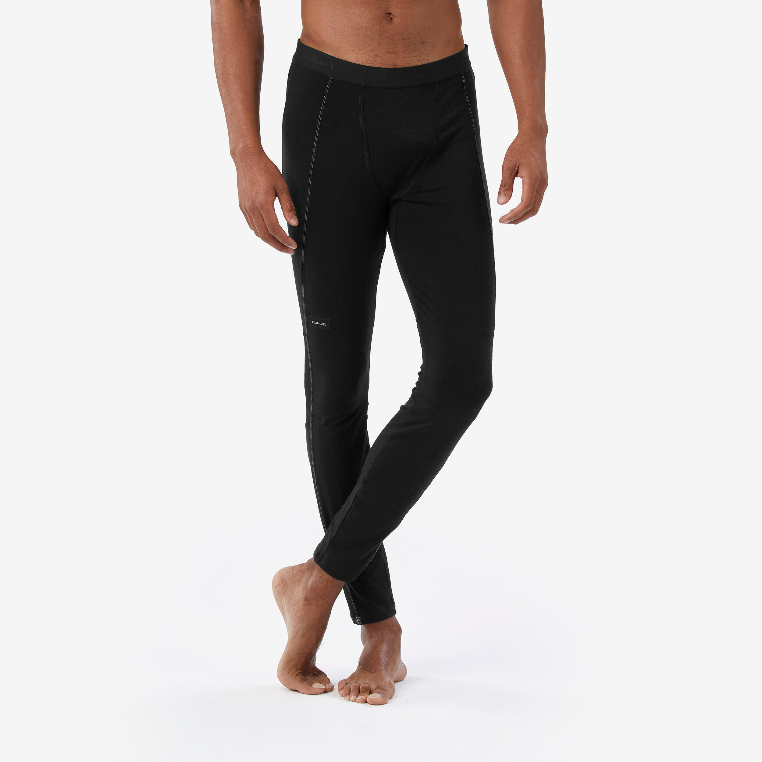 Men’s Merino Wool Base Layer Tights - MT 500 - FORCLAZ