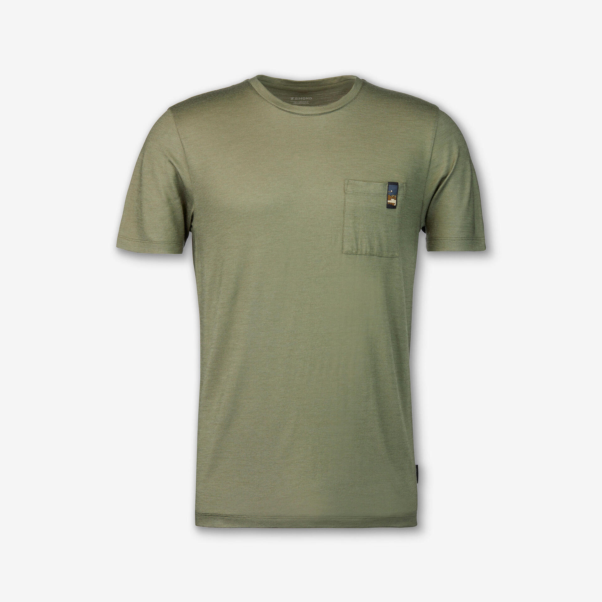Tshirt laine merinos manches courtes
